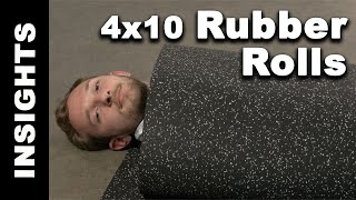 14 Inch Rubber Mat Roll for Gyms - 4x10 feet - Here I have the 4x10 Quarter Inch Rubber Roll. This durable rubber roll is great for home gym floors, basement floors, and exercise rooms. It can be rolled out under exercise equipment or heavy weight machines to protect the existing floor and provide a safe workout surface. These rubber rolls are easy to install, store and maintain and can come in a variety of color flecks. 

Thanks for watching and enjoy your new home gym rubber roll.

Shop 4x10 rubber mats now: https://www.greatmats.com/gym-flooring/rubber-rolled-4x10-c.php

#RubberGymFlooring