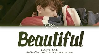 BAEKHYUN (백현) - Beautiful (두근거려) (EXO Next Door OST) (Han|Rom|Eng) Lyrics/한국어 가사