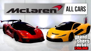 All McLaren Cars in GTA 5 Online [2024 indepth guide]