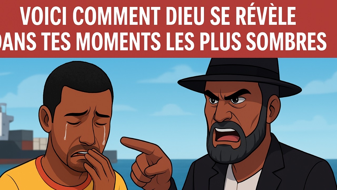 Voici comment Dieu se révèle dans tes moments les plus sombres.#animationchretienne 