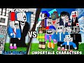 Last Breath sans phase 3 (Morph) vs. ALL UNDERTALE CHARACTERS! #1