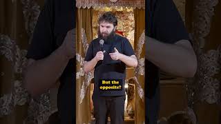 Indonesian man in Rome, Italy