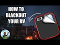 How To Blackout Your RV With Blackout EZ Window Covers | Window Cover Install Tutorial