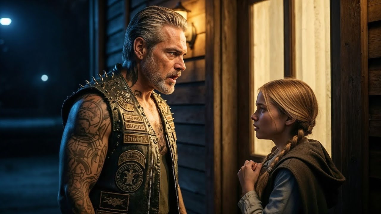 At Midnight, a Girl Knocked and Said “Mama Needs Help…”—The Hells Angel’s Response Stunned Everyone