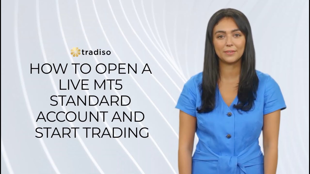 HOW TO OPEN A LIVE MT5 STANDARD ACCOUNT AND START TRADING
