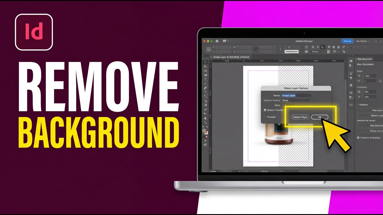 How to Remove Background from Image in Adobe InDesign 2026 (InDesign ...