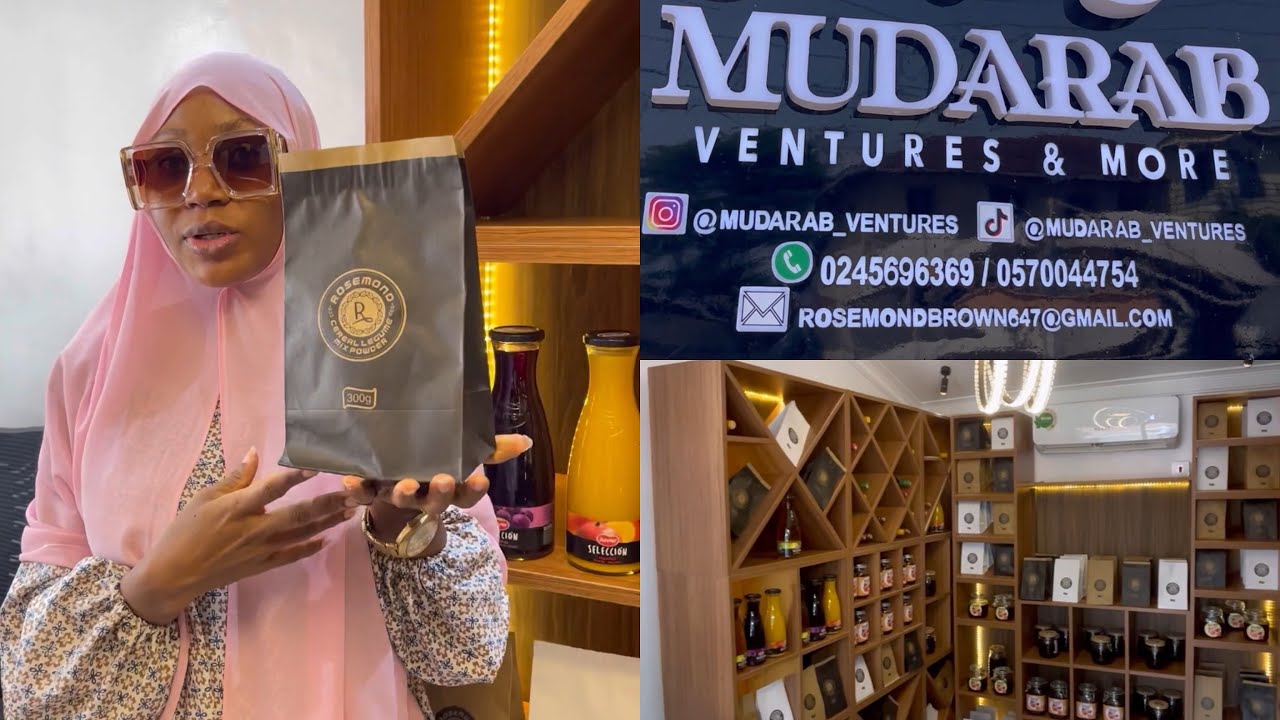 Akuapem Poloo Opens New Shop In Accra, Takes Us On Exclusive Tour - YouTube