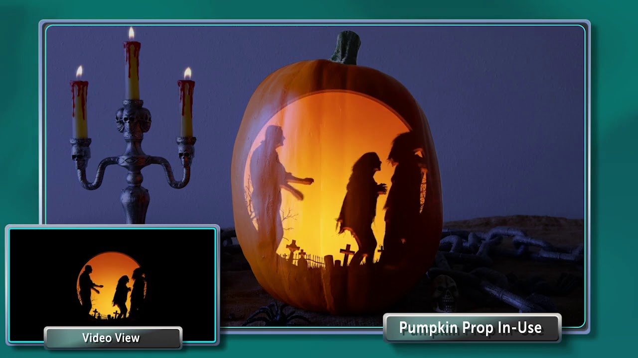 Zombie Graveyard - AtmosFX Digital Decorations