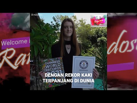 Video: Bagaimana Gulliversha Rusia Terlihat Dan Hidup Dengan Kaki Terpanjang Di Dunia Dan Tinggi 2 Meter