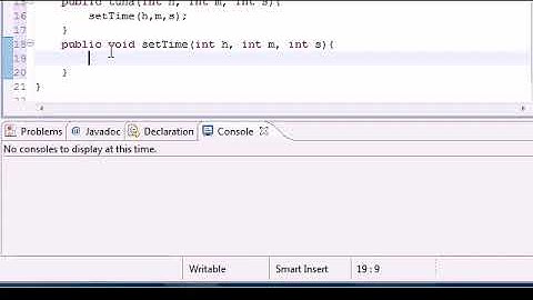 Java Programming Tutorial   39  - Multiple Constructors