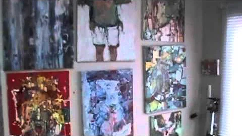 Tour of Jim McVickers Studio