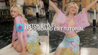 tiktok style mood board edit tutorial | videostar pro screenshot 3