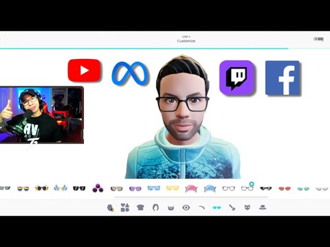 How to make an Avatar for VRCHAT, V-Tubing, Streaming, & Facebook META! (Fast, Easy, & Free)