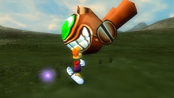 Rayman 4 Prototype - Driving the RayGear from Raving Rabbids DS