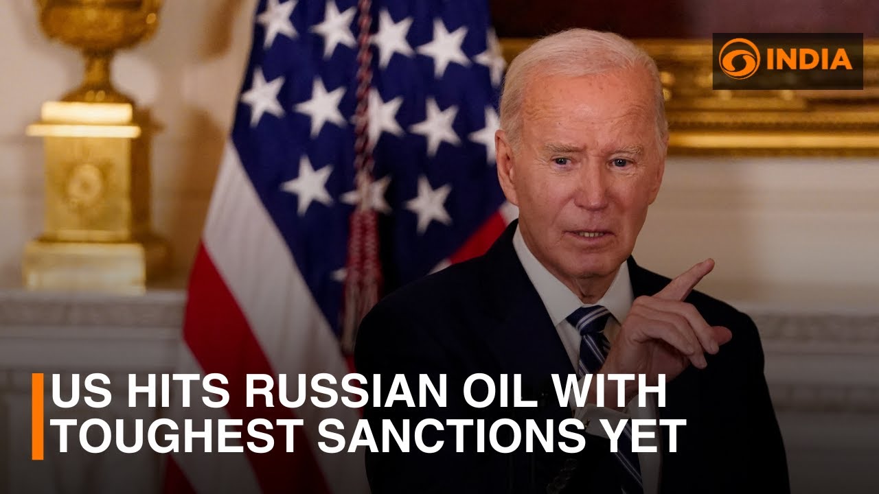 US hits Russian oil with toughest sanctions yet | DD India News Hour ...