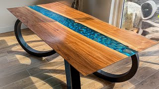 Crafting A Special Table From Rough wood