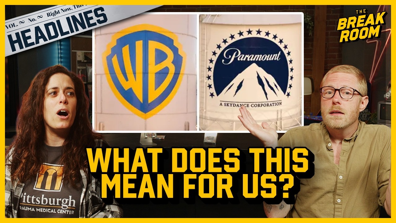 Paramount Warner Deal, First Look at Kratos, SPUMC Reboot, and MORE!