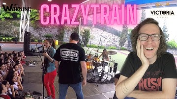 CRAZY TRAIN - OZZY OSBOURNE COVER - THE WARNING @ LICEO (A Blind Reaction)
