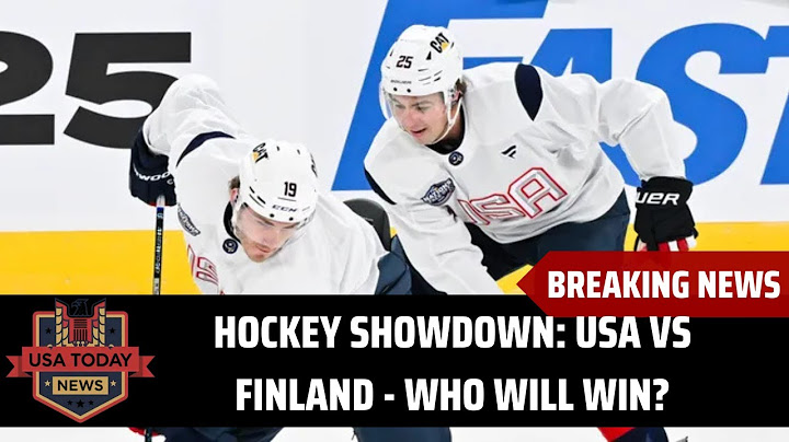 USA vs Finland: A Must-Watch 4 Nations Face-Off Game | 2025 Hockey Showdown । USA TODAY NEWS