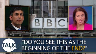 "Beginning Of The End For The BBC?" Julia Hartley-Brewer Reacts To TV Licence Fee Increase