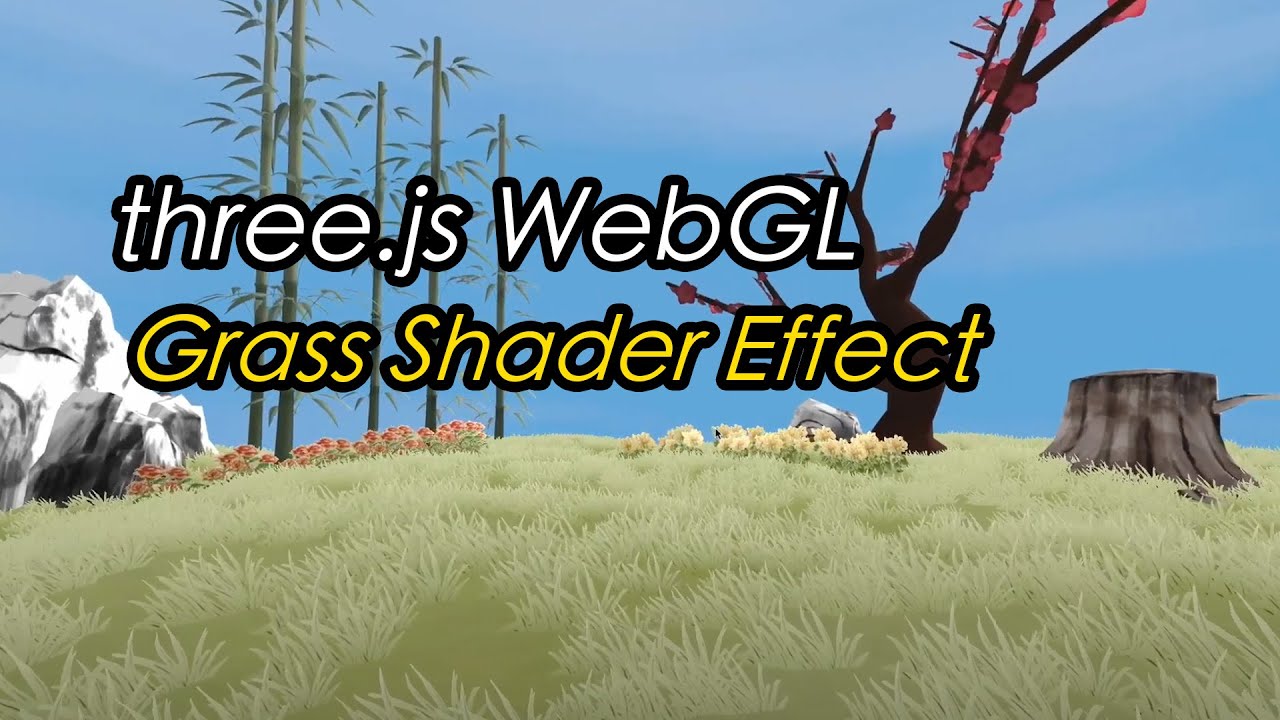 Cem on X: Improved grass shader #playcanvas #webgl #javascript