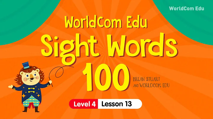 [Sight Words 100 LEVEL.4] 원어민 강의 Lesson 13 | Brian Stuart 61-65 | Kids English | English Speaking 수정