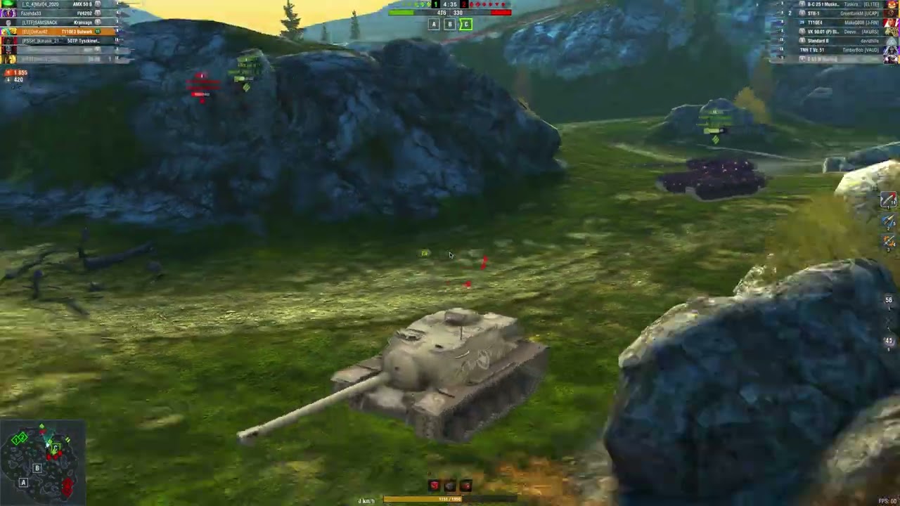 T110E3 Bulwark Ace Mastery