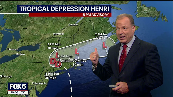 Henri continues to dump rain on NYC region