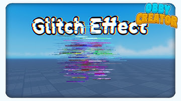 [REMAKE] How To Make Glitch Palticle Effect Tutorial || Roblox - Obby Creator