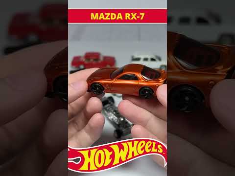 Видео: Hot Wheels Mazda RX 7 быстрый обзор машинки