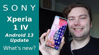 Xperia 1 IV - Android 13 Update - What's new? screenshot 5