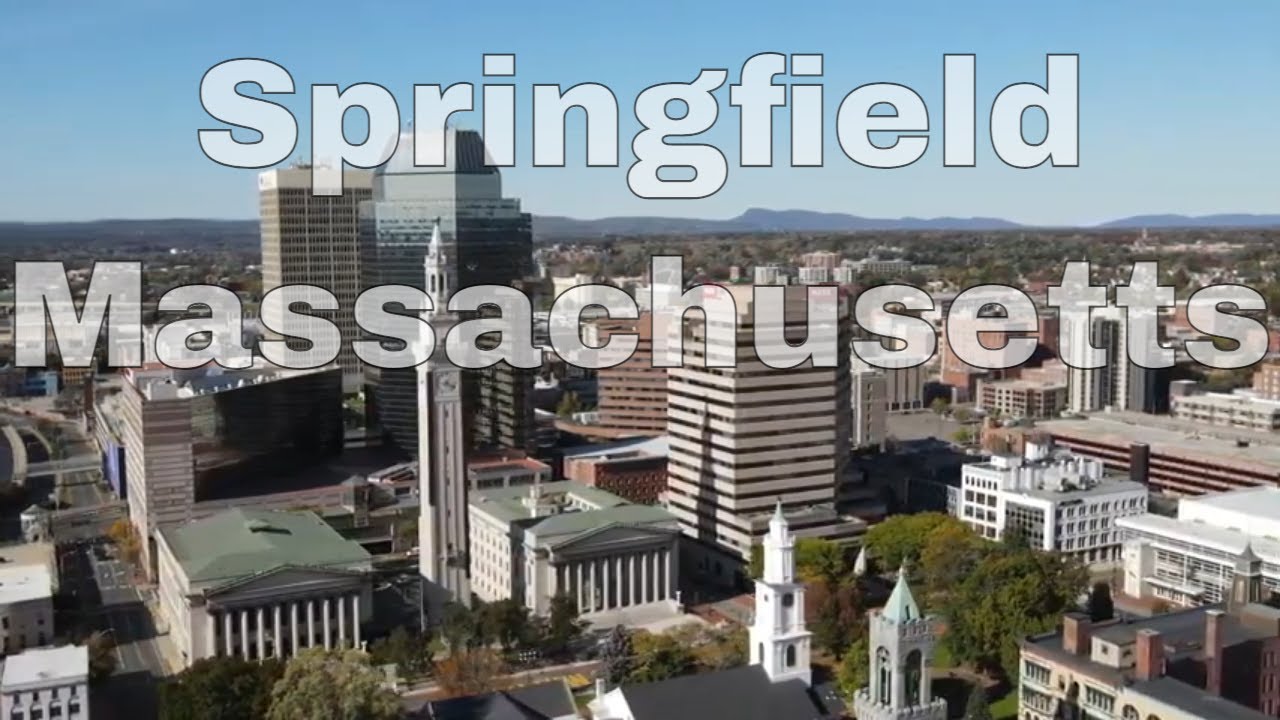 Drone Springfield, Massachusetts | Connecticut River | Naismith ...