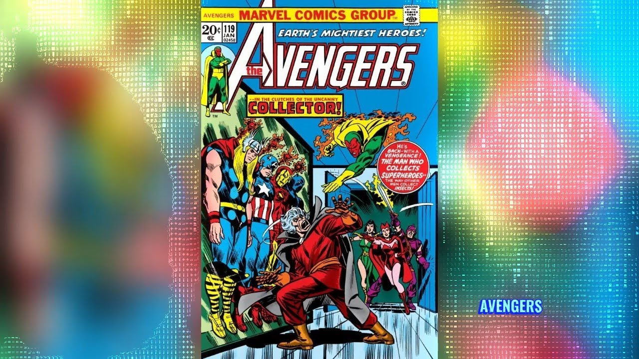 История комиксов Marvel: Мстители № 119 (январь 1974 г.) 