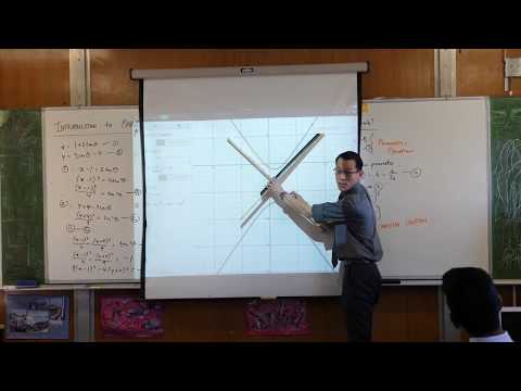 Parametric equations → Cartesian equation (2 of 2: What's the graph?)