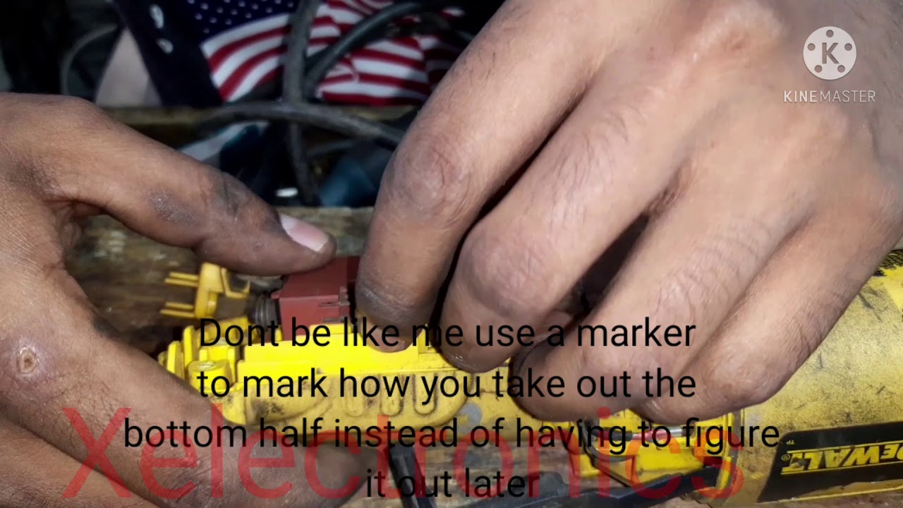 Dewalt Angle grinder D28110 Dissamble 👌