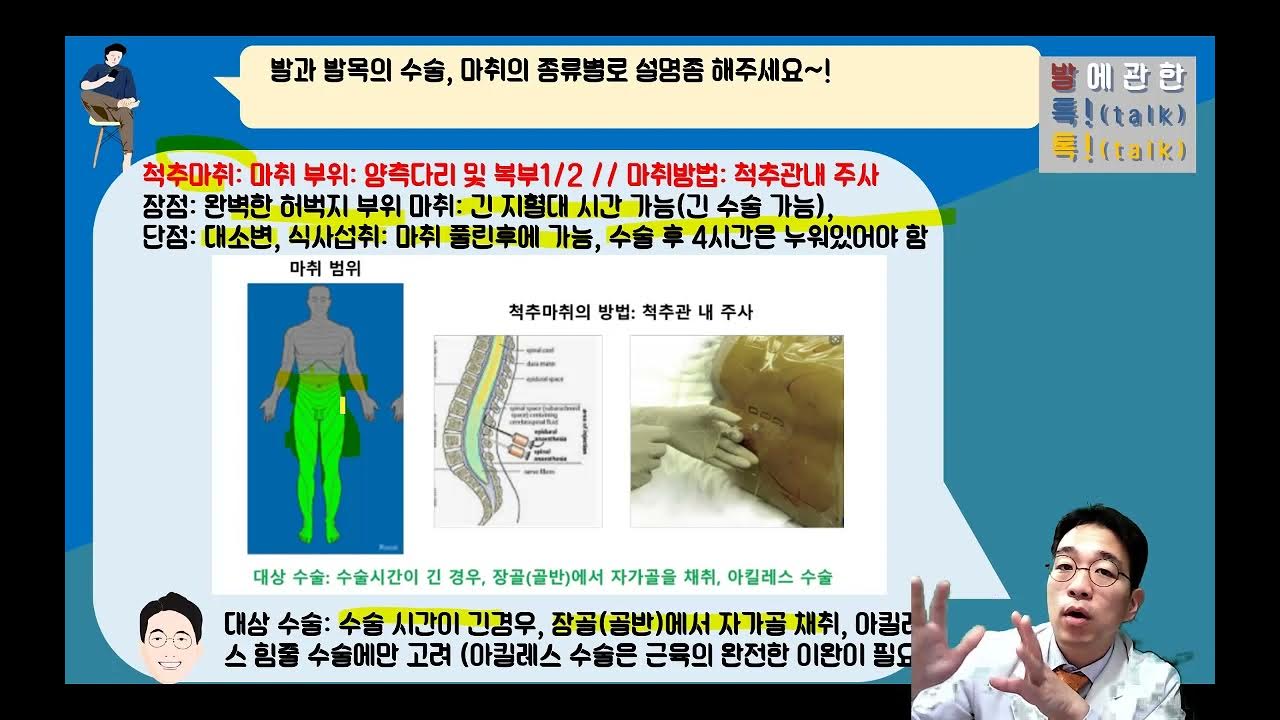 발목 골절 수술과 재활 6. <수술 당일 척추 마취 수술 후 침대에서 실수할 뻔 했어>