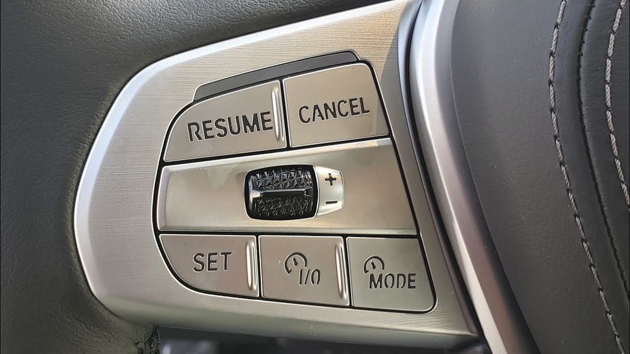 BMW iDrive8 Driving Distance Control Adjustment (23' X7) - YouTube