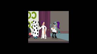 Bender Cosplays Leela; Alien King Fails to Conquer Earth, Gun Turns Out a Teleporter #futurama
