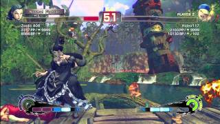 SSF4 AE: Zooks 808 (Rose) vs Hideo117 (Yun)