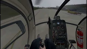 X Plane movie Hughes 500D 7