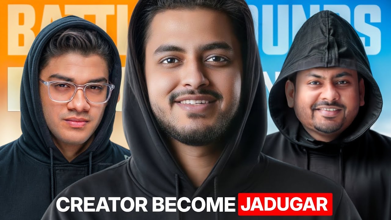 WHEN CREATORS BECAME JADUGAR IN BGMI