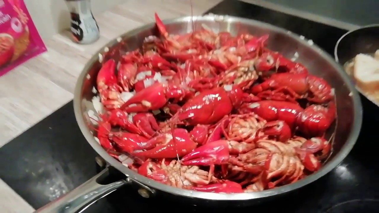Recette d'enfer..... Écrevisses à l'armoricaine YouTube