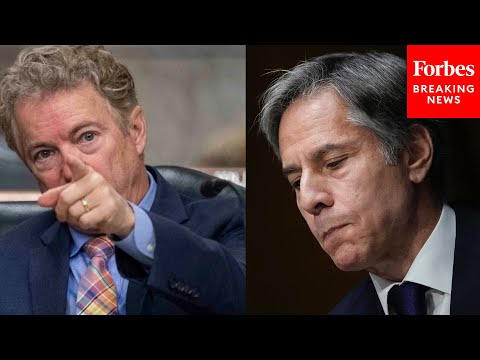 'Such Colossal Incompetence': Rand Paul Excoriates Biden, Blinken For Afghanistan Withdrawal