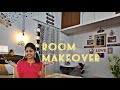 zero cost room make over |സ്വന്തമായി ചെയ്യാം, പെയിന്റിങ് തൊട്ട് full room makeover  with diy decors