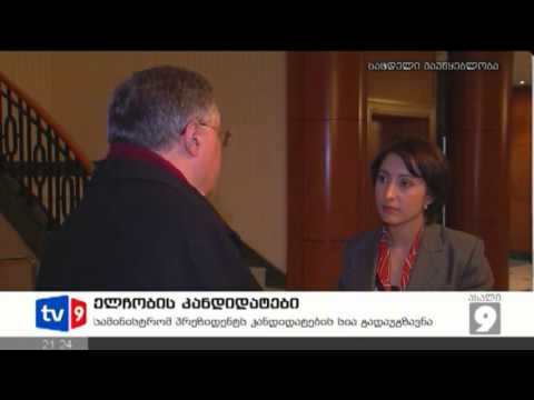 ახალი 9 | ელჩობის კანდიდატები | 31.01.13