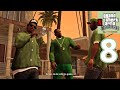 GTA San Andreas definitive edition Android gameplay parte 8 (invadiram a Grove street)