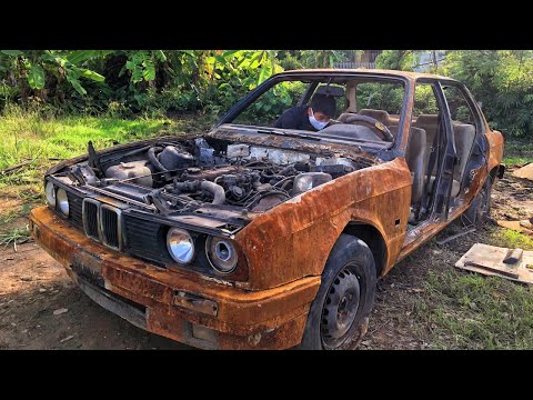 50-years-old-BMW-car-restoration---very-old-rusty-|-Restore-and-rebuilding-1970s-BMW-cars-#2