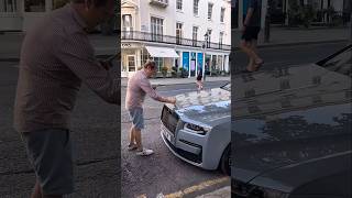 What happens when someone tries to pull a Rolls-Royce hood ornament?