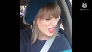 Taylor Swift sings My Neck, My Back by Khia