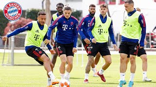 Das FC Bayern Training in voller Länge